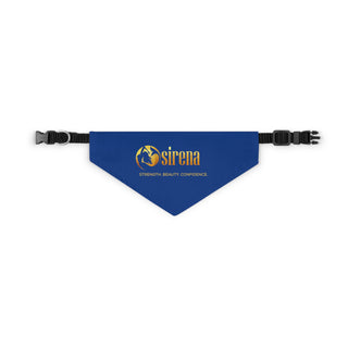 Pet Bandana with Adjustable Collar Fastener