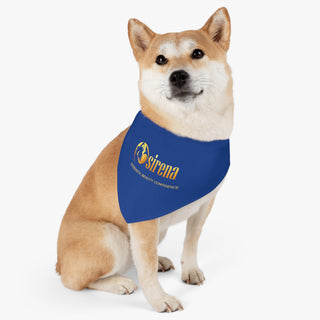 Pet Bandana with Adjustable Collar Fastener