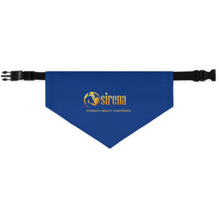 Pet Bandana with Adjustable Collar Fastener