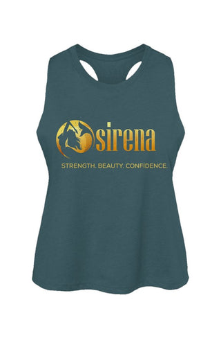 Women's Racerback Cropped Tank