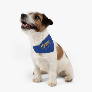 Pet Bandana with Adjustable Collar Fastener