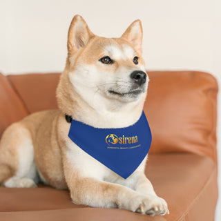 Pet Bandana with Adjustable Collar Fastener