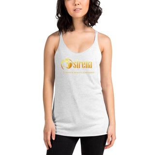 ULTRA-LIGHTWEIGHT Fitted Ladies' Racerback Tank (Full Length)