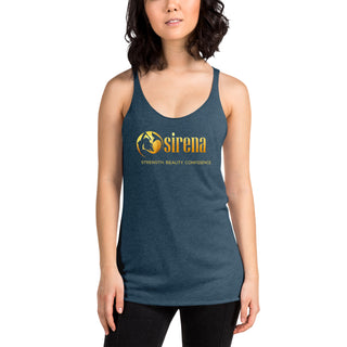 ULTRA-LIGHTWEIGHT Fitted Ladies' Racerback Tank (Full Length)