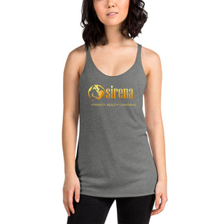 ULTRA-LIGHTWEIGHT Fitted Ladies' Racerback Tank (Full Length)