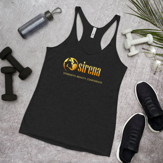 ULTRA-LIGHTWEIGHT Fitted Ladies' Racerback Tank (Full Length)
