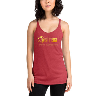 ULTRA-LIGHTWEIGHT Fitted Ladies' Racerback Tank (Full Length)