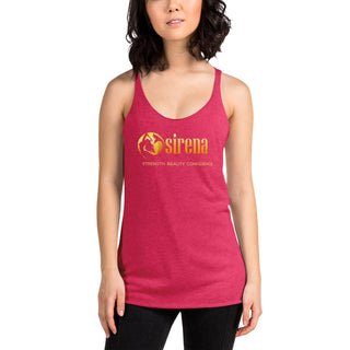 ULTRA-LIGHTWEIGHT Fitted Ladies' Racerback Tank (Full Length)