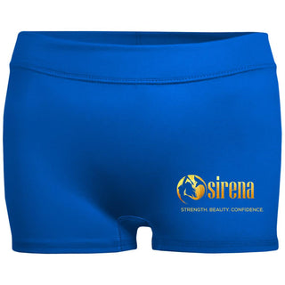 Ladies'  Fitted Moisture-Wicking 2.5 inch Inseam Sport Shorts