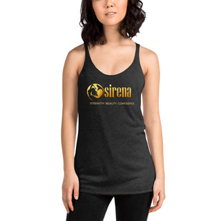 ULTRA-LIGHTWEIGHT Fitted Ladies' Racerback Tank (Full Length)